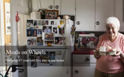 The Chris Wolf Show with “Lee Karker on Wheels” for “Meals on Wheels”