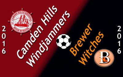 Camden Hills Boys Soccer vs. Brewer 9/16/16