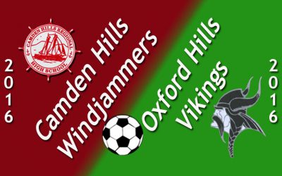 Maine Class A North Girls Soccer: Camden Hills vs. Oxford Hills 9.10.16