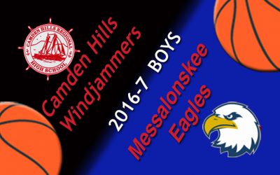 Camden Hills Boys Basketball vs. Messalonskee 12/20/16