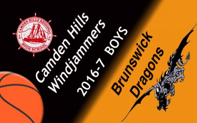 Camden Hills Boys Basketball vs. Brunswick, January 10, 2017