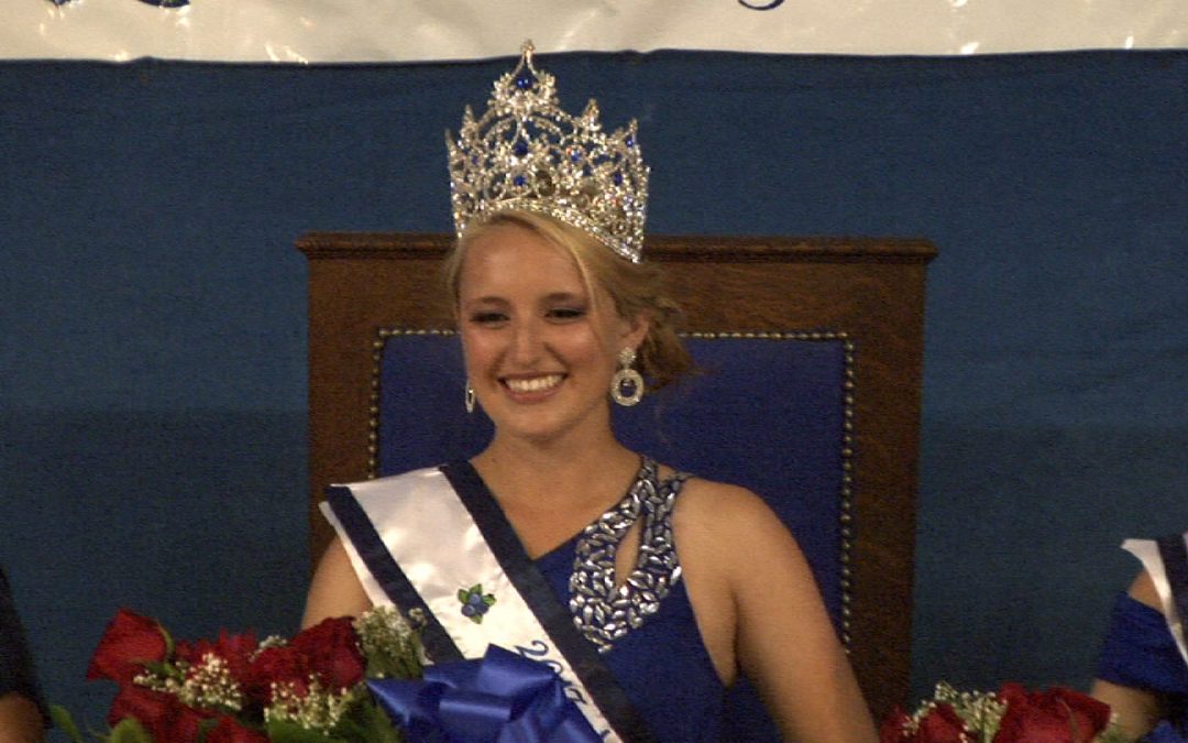Maine Wild Blueberry Queen Coronation 2017