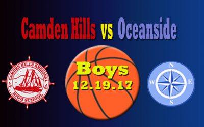 Oceanside Mariners Boys Basketball vs. Camden Hills Windjammers 12/19/17