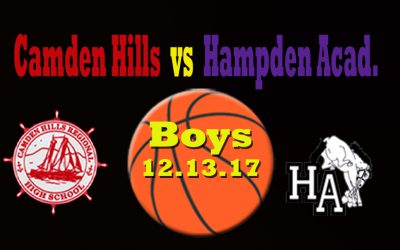 Hampden Academy Broncos Boys Basketball vs. Camden Hills Windjammers 12/13/17
