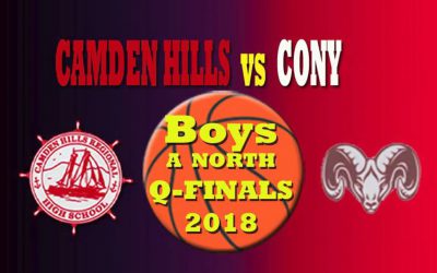 Camden Hills Boys Basketball vs. Cony : Class A North Quarter Final 2/17/18
