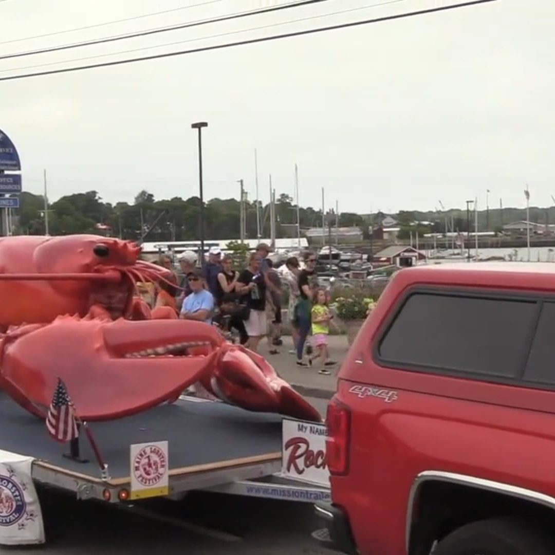 Maine Lobster Festival  Parade from Rockland ME 2018
