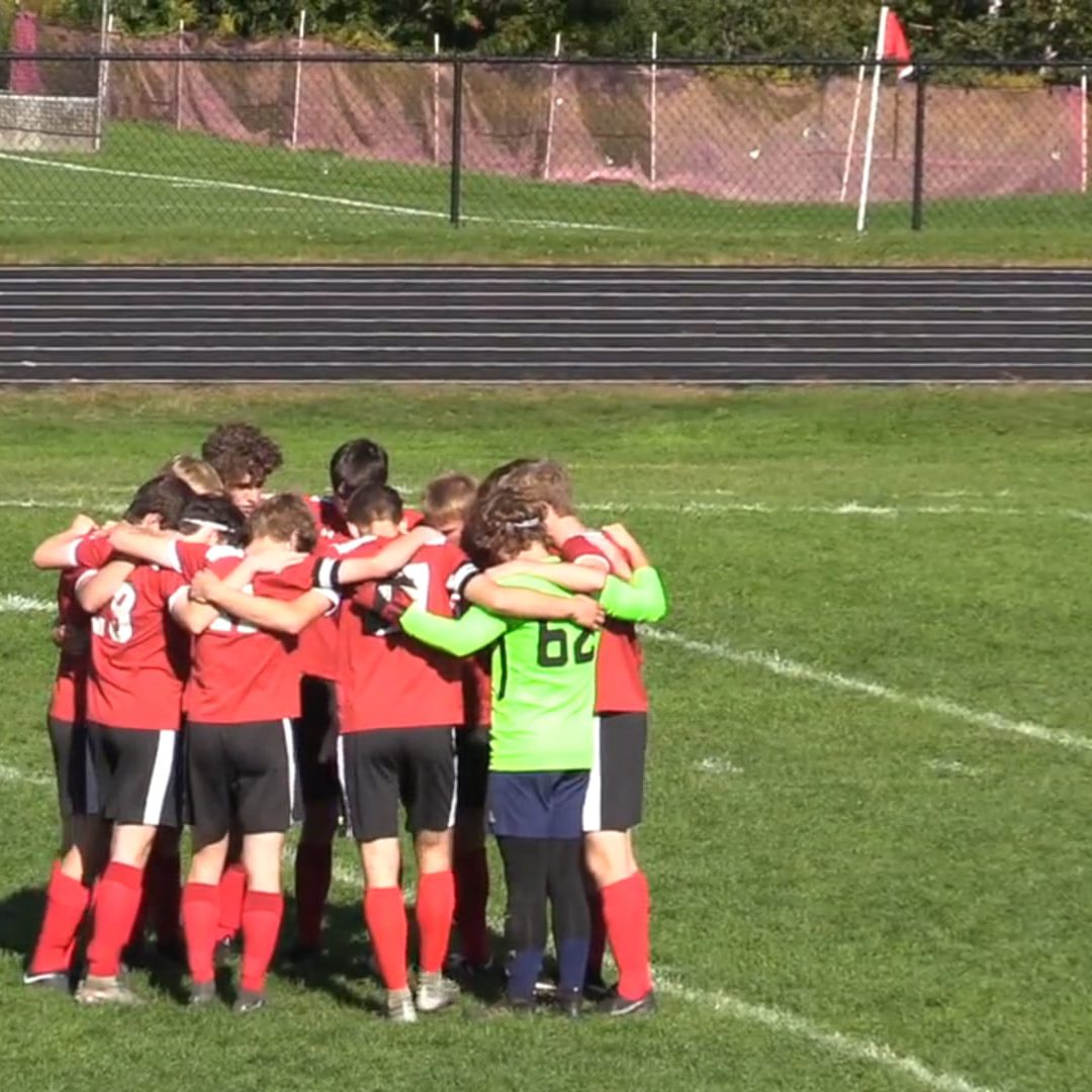 Camden Hills Boys Soccer Homecoming Game vs. Hampden 9/29/18