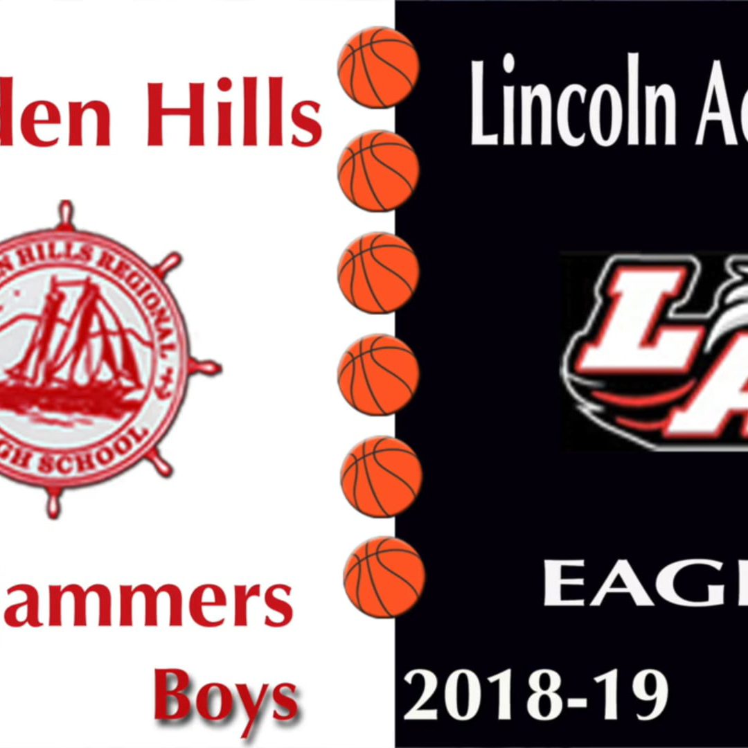 Camden Hills Boys Basketball vs. Lincoln Academy 12/7/18