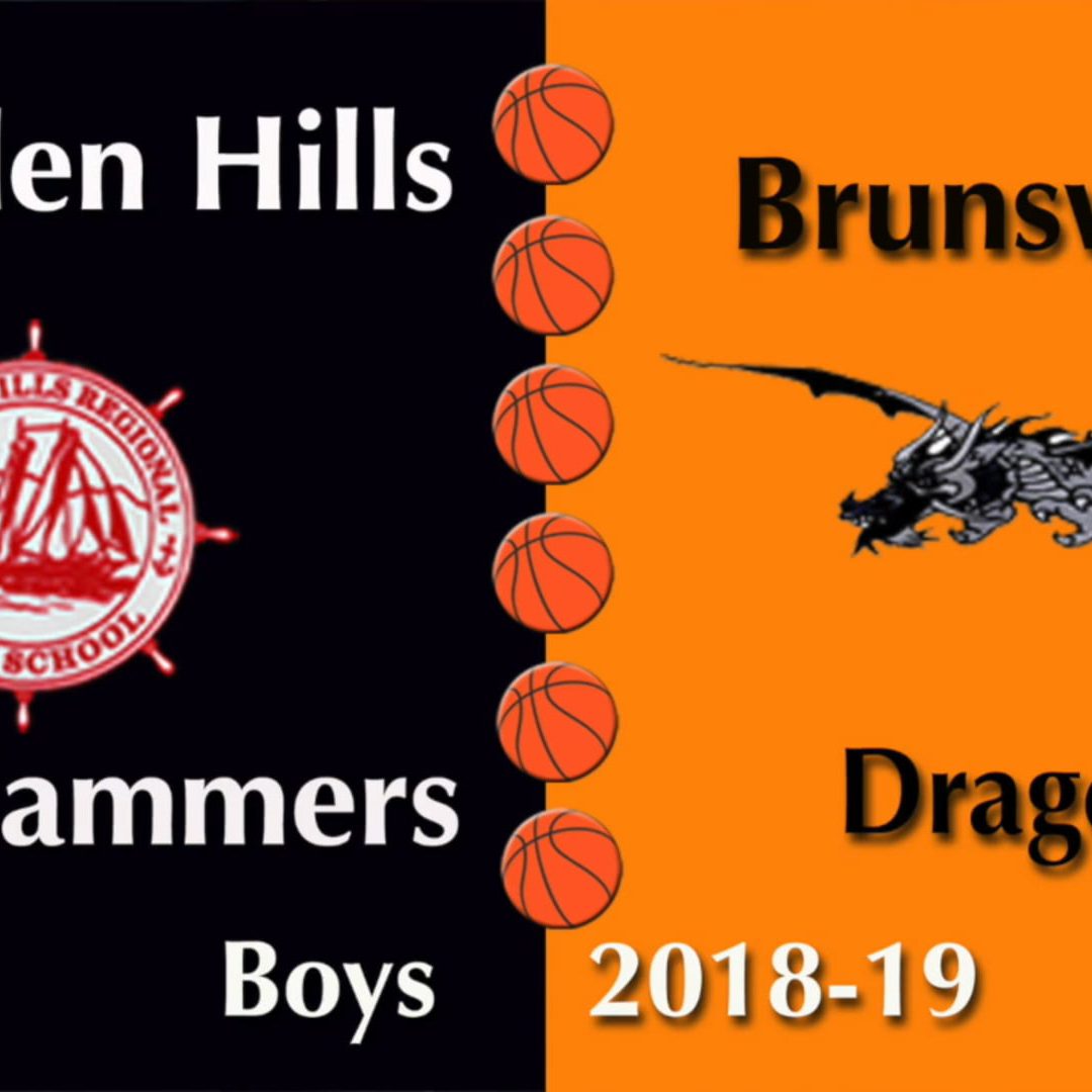 Camden Hills Boys Basketball vs. Brunswick 1/2/19