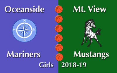 Oceanside Girls Basketball vs. Mt. View 1/19/19