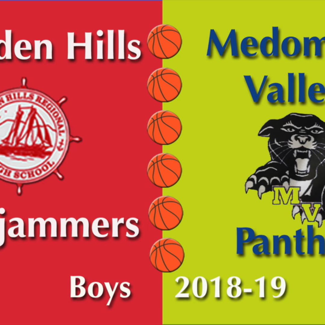 Camden Hills Boys Basketball vs. Medomak Valley 1/22/19