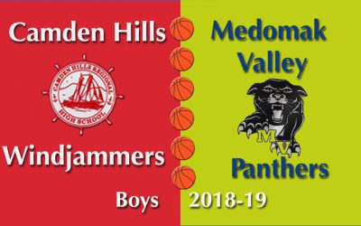 Camden Hills Boys Basketball vs. Medomak Valley 1/22/19