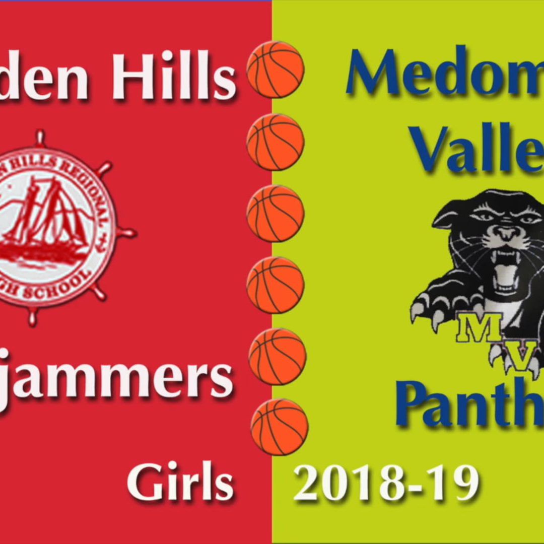 Camden Hills Girls Basketball vs. Medomak Valley 1/22/19