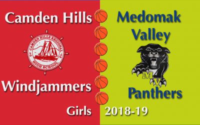 Camden Hills Girls Basketball vs. Medomak Valley 1/22/19