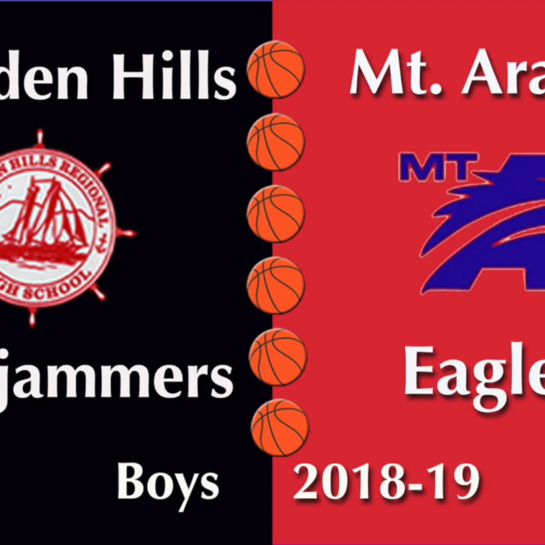 Camden Hills Boys Basketball vs. Mt. Ararat 1/24/19