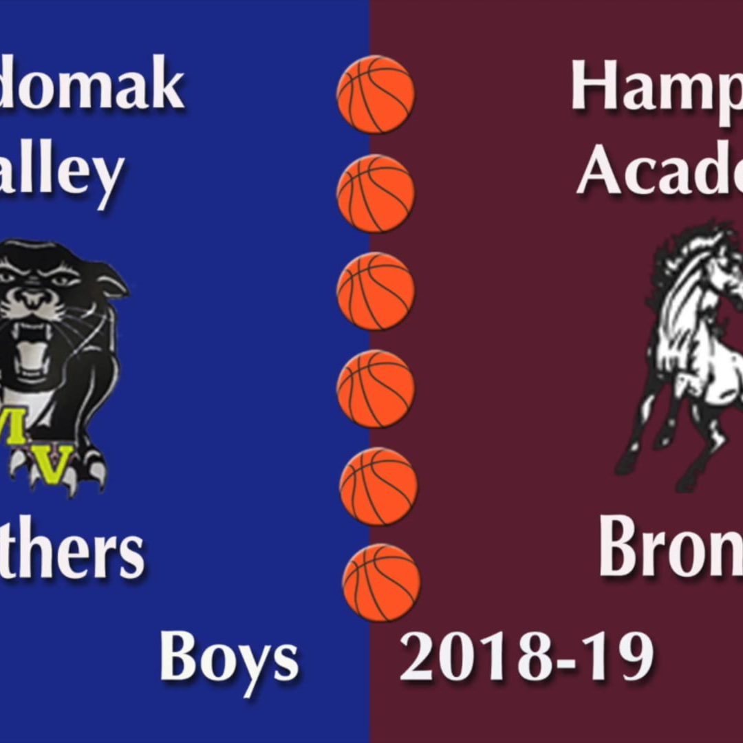 Medomak Valley Boys Basketball vs. Hampden Academy 1/29/19