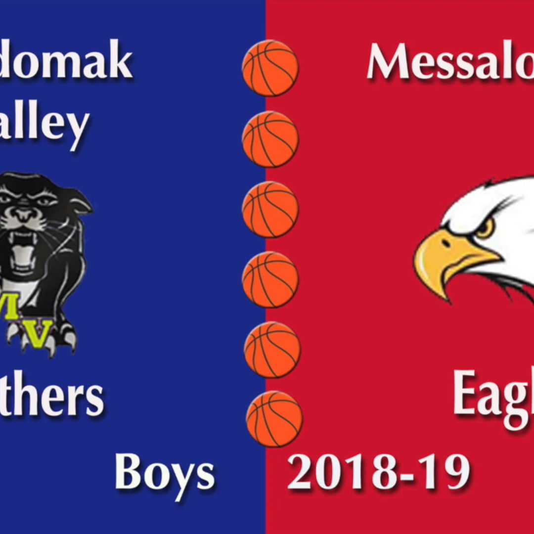 Medomak Valley Boys Basketball vs. Messalonskee 1/31/19