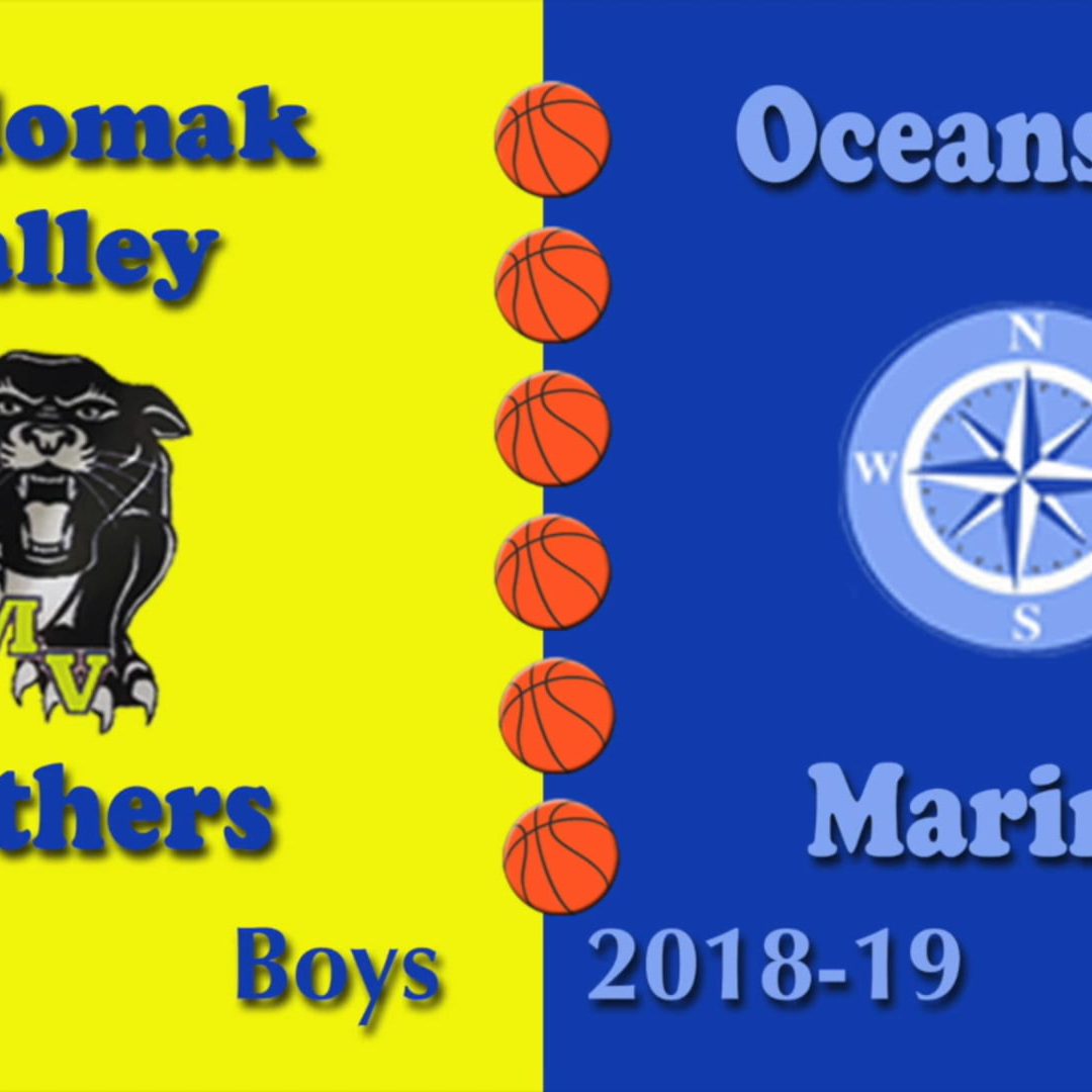 Oceanside vs. Medomak Valley Boys Basketball, 2/7/19
