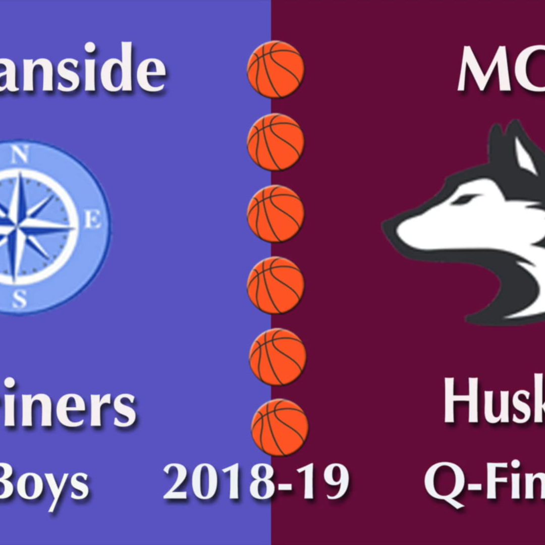 Maine Class B Boys Quarter Final OT Basketball Game  MCI vs. Oceanside 2/16/19