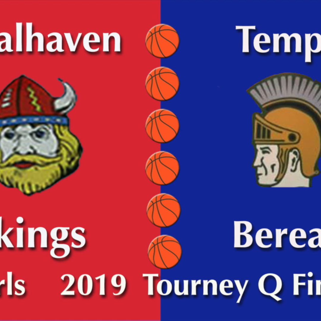 Class D South Girls Basketball Quarter Finals 2019 Vinalhaven vs. Temple