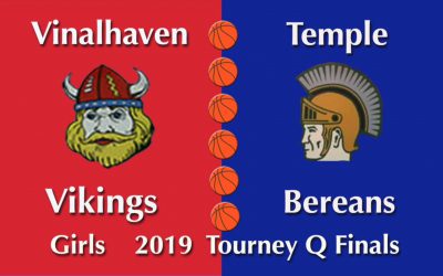 Class D South Girls Basketball Quarter Finals 2019 Vinalhaven vs. Temple