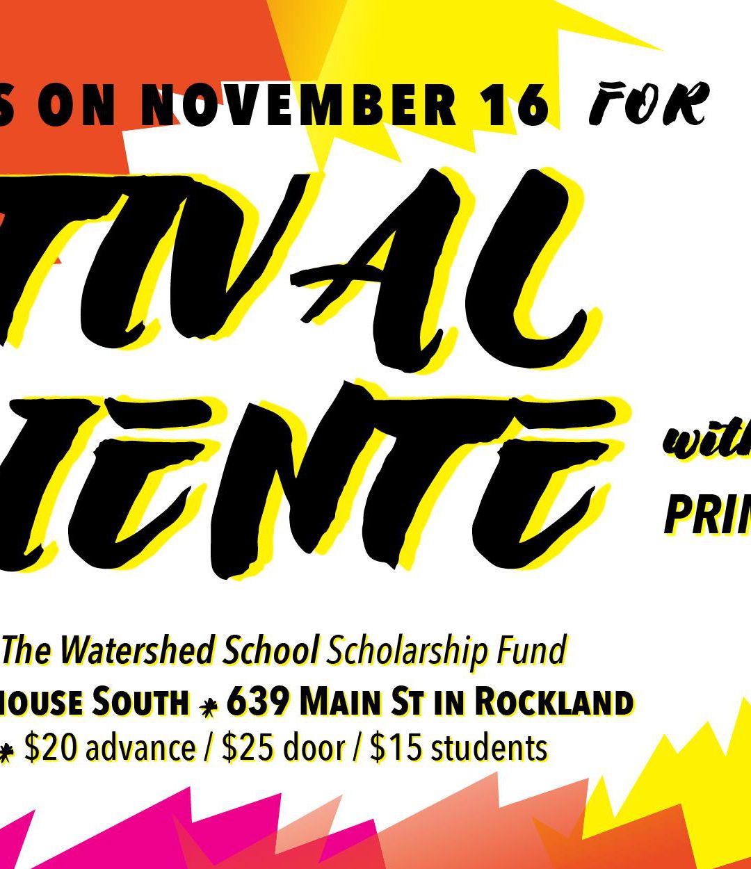 Primo Cubano, November 16 in Rockland.