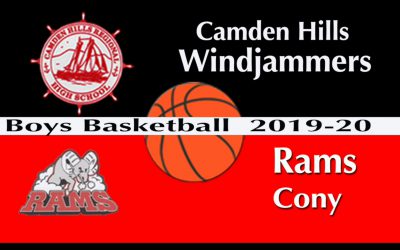 Maine Class A Boys Basketball : Camden Hills vs. Cony 1/7/2020