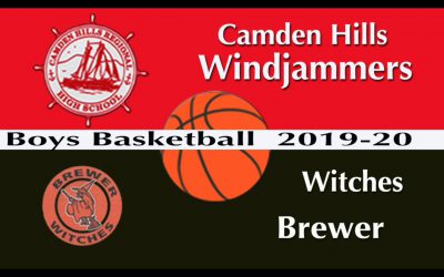 Maine Class A Boys Basketball : Camden Hills vs. Brewer 1/22/2020