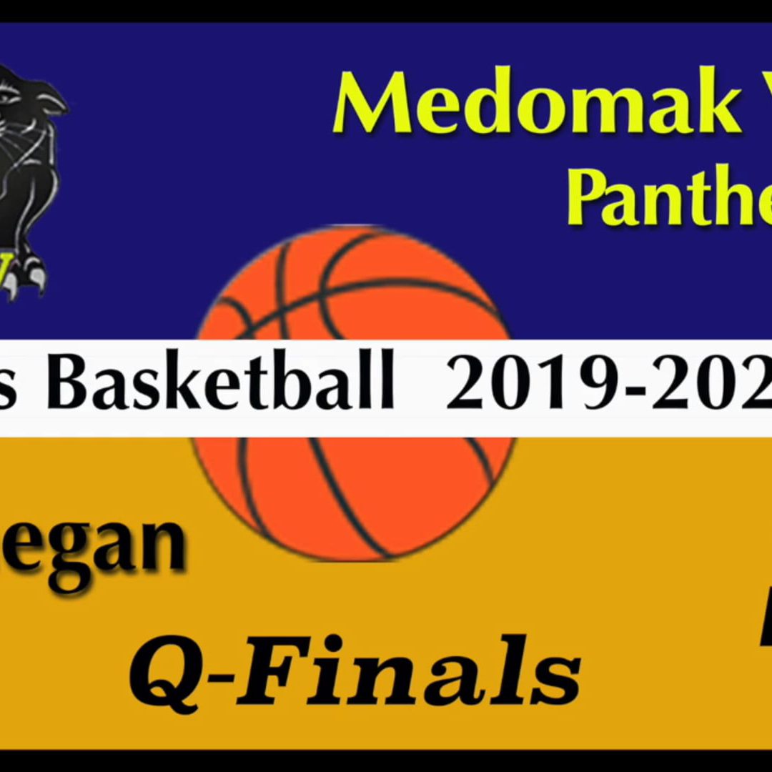 Maine Class A Basketball Boys Quarter Final: Medomak Valley vs. Skowhegan 2/15/2020