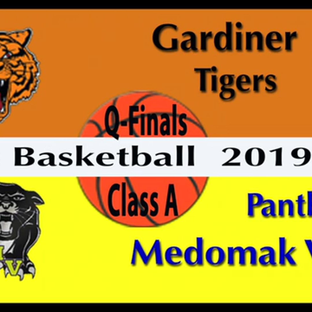 Girls Class A Quarter Final: Medomak Valley vs. Gardiner 2/14/2020