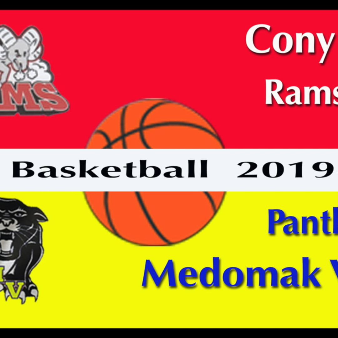 Class A North Boys Basketball Semi-Final : Medomak Valley vs. Cony 2/19/2020