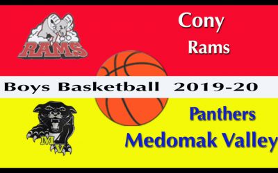 Class A North Boys Basketball Semi-Final : Medomak Valley vs. Cony 2/19/2020