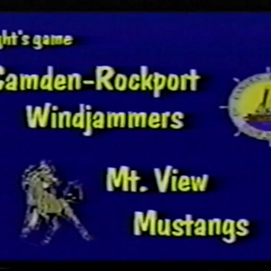 Vintage Basketball Game # 11: Camden-Rockport vs. Mt View  January 8, 1999