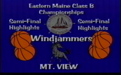 Vintage Game # 25 Eastern Maine 2000 Semi-Final Game : Camden-Rockport Girls vs. Mt.View