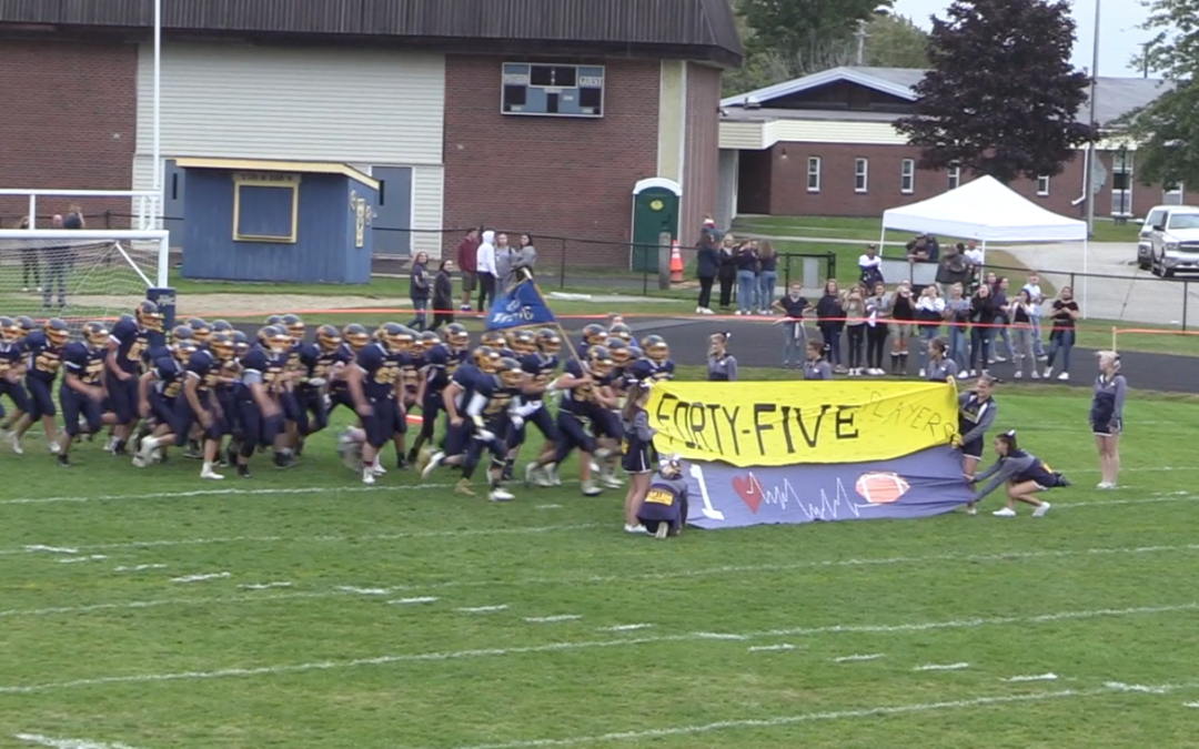 Maine Class C High School Football : Medomak Valley vs. Belfast 9/24/21
