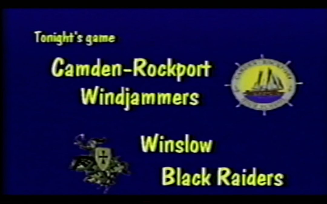 Vintage Maine Girls High School Basketball Game: Camden-Rockport vs. Winslow 12/18/1998