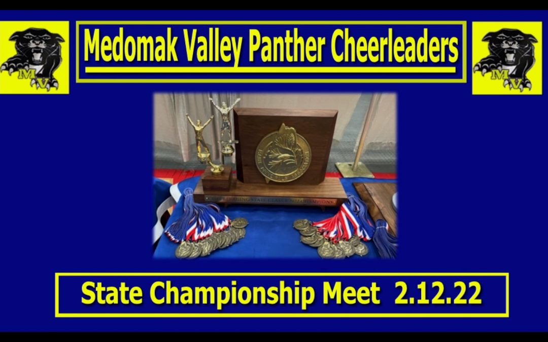 Medomak Valley Competes in the Maine Class B State Cheer Championship 2022