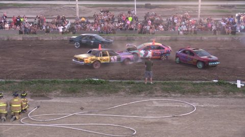 2022 Demolition Derby at the Union Fair, Union, Maine | Maine Coast TV