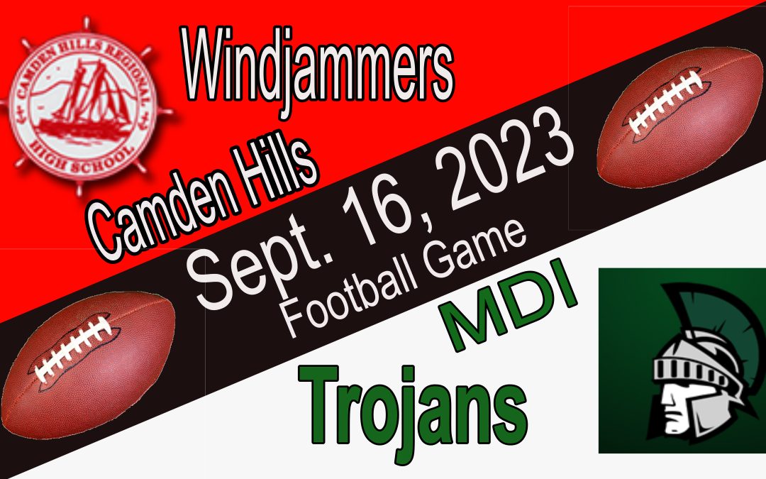 Maine High School Football Camden Hills vs MDI 9/15/23
