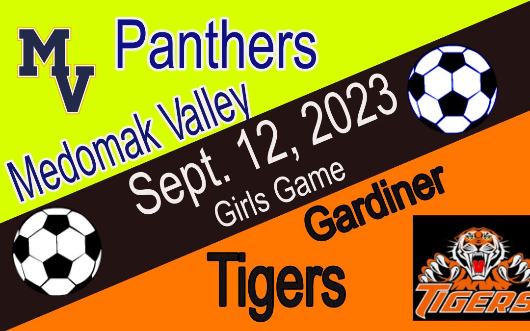 Maine Class B Girls Soccer Medomak Valley vs Gardiner 9/12/23