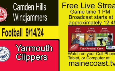 Camden Hills Football vs. Yarmouth 9/14/24  1 PM