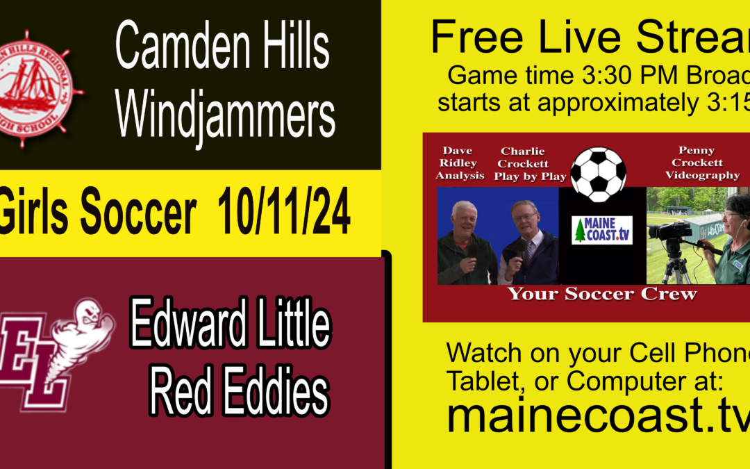 Camden Hills Girls Soccer vs. Edward Little 10/11/2024