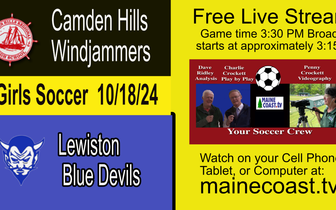 Camden Hills Girls Soccer vs. Lewiston 10/18/2024