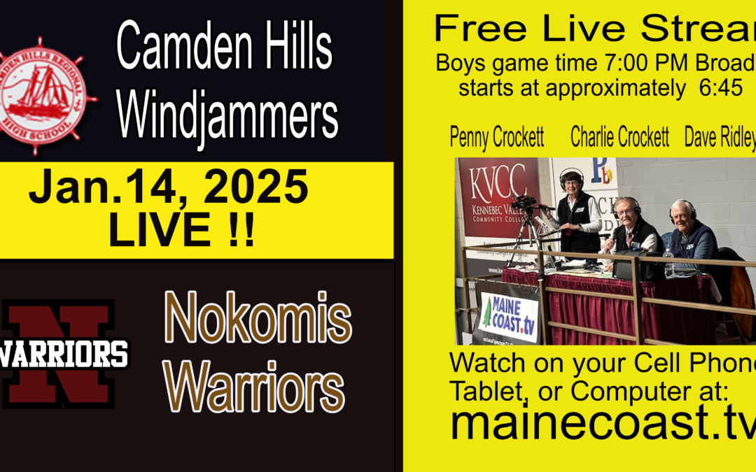 Camden Hills Boys Basketball vs Nokomis 1/14/2025