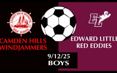 Camden Hills Boys Soccer vs. Edward Little 9/12/2025  -Replay