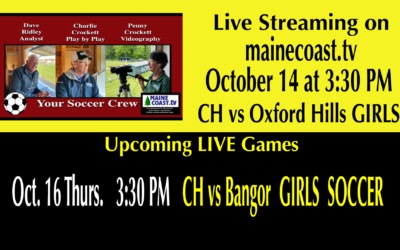 Camden Hills Girls Soccer vs Oxford Hills 10/14/2025  3:30 PM