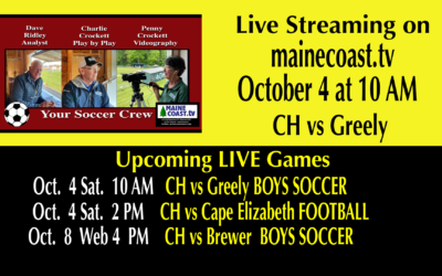 Camden hills Boys Soccer vs Greely 10/4/2025  10 AM