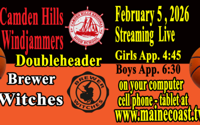Camden Hills Girls & Boys Basketball Doubleheader vs Brewer 2/5/26 5 PM & 6:30 PM