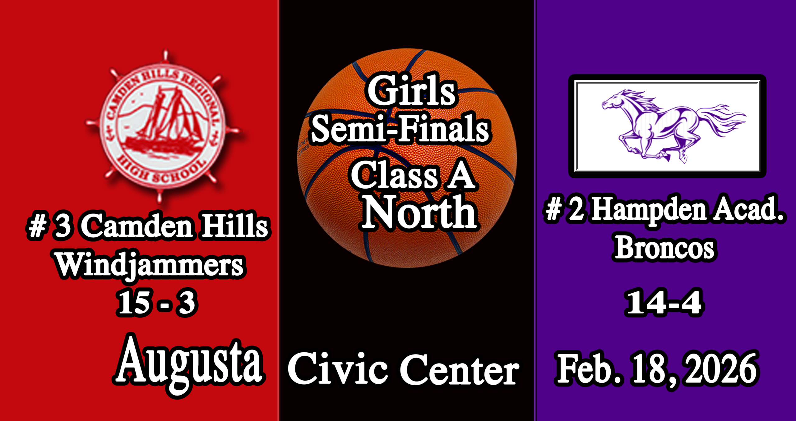 Girls vs Hampden Semi