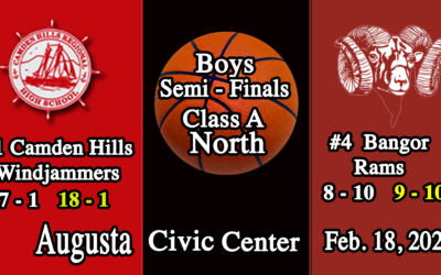 2026 Class A Boys Basketball Semi-Final Game Camden Hills vs Bangor Boys 2/18/2026